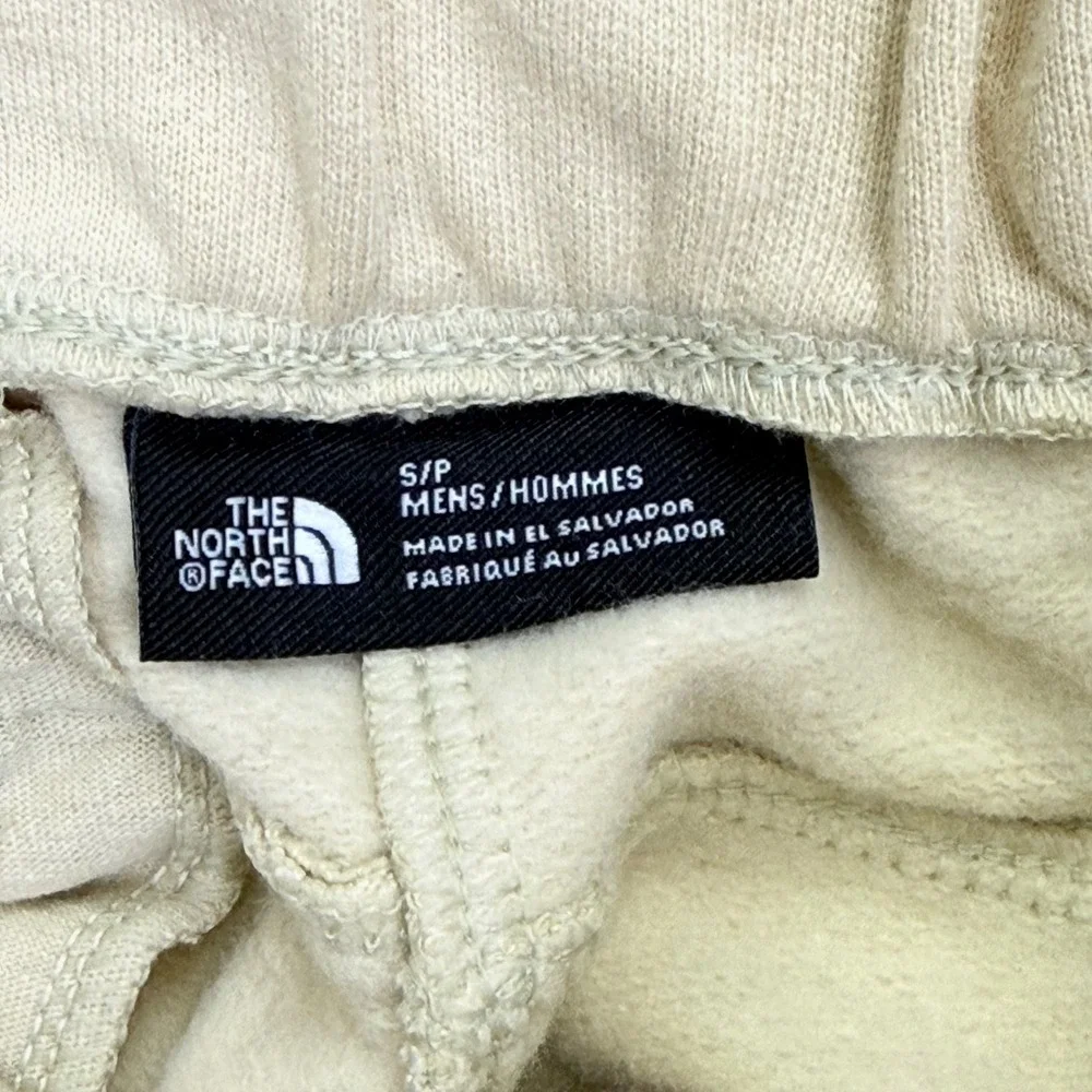 The North Face Men's AXYS Sweatpants Gravel Beige Small Belted Ankle Drawstrings